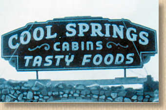 Old Cool Springs Sign